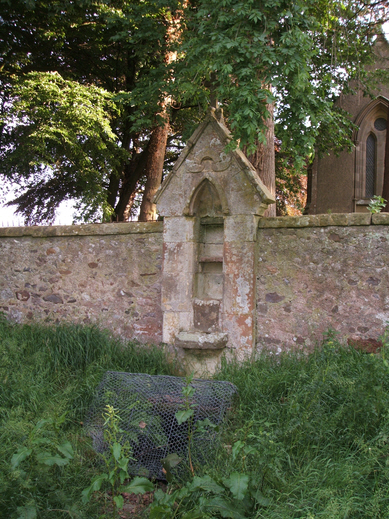The Holy Well at Orton beside the River Spey